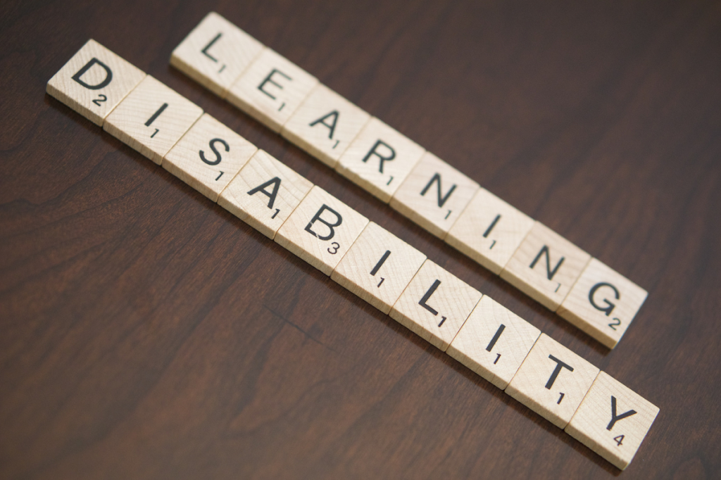 Image of the words 'learning disability', by Michael Havens, used under Creative Commons